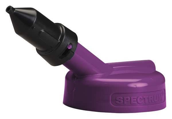 Storage Lid, HDPE, 6.25 in. H, Purple