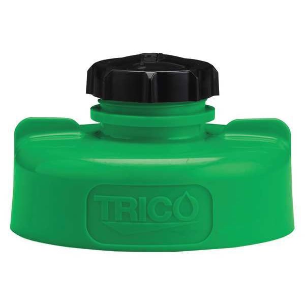 Storage Lid, HDPE, 3.25 in. H, Green
