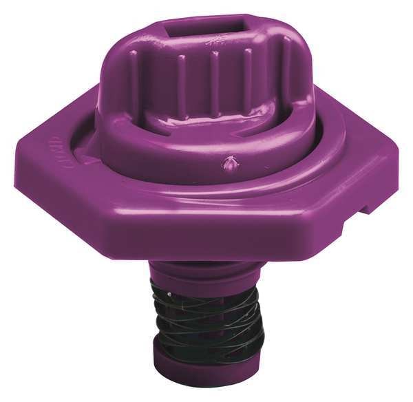 Breather Vent, HDPE, 1.50 in. H, Purple
