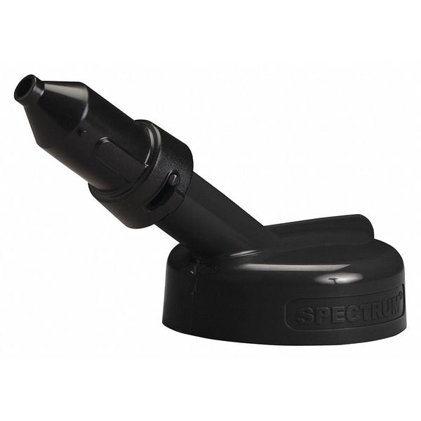 Storage Lid, HDPE, 6.25 in. H, Black