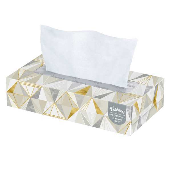 Kleenex 2 Ply Facial Tissue, 125 Sheets