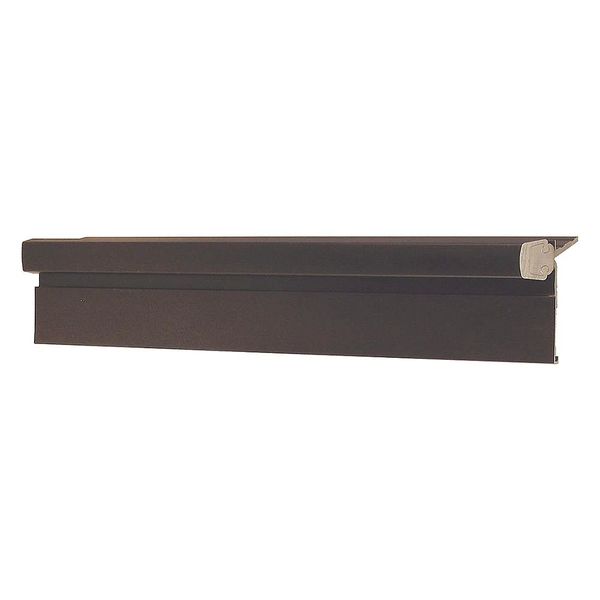 1 7/8 in W x 95 in H Dark Bronze Anodized Continuous Hinge