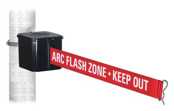 Retractable Belt Barrier, 29 ft., 4in. H