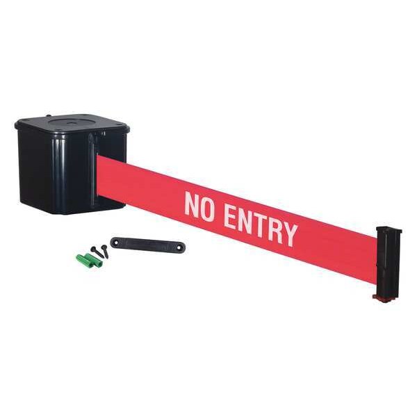 Retractable Belt Barrier, 15 ft., No Entry