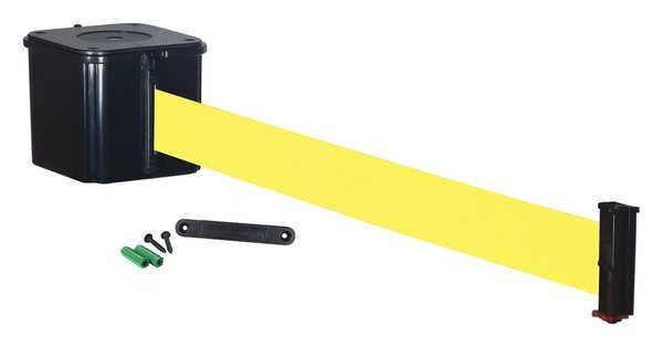 Retractable Belt Barrier, 4in.Hx4-1/2in.W