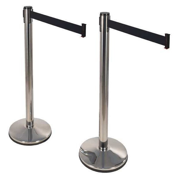 Belt Barrier, Steel and Concrete, PK2