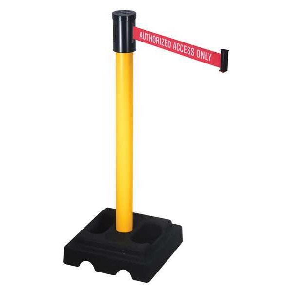 Belt Barrier, Authorized Access Only, PVC