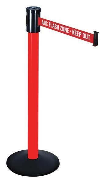 Belt Barrier, ARC Flash Zone Keep Out, PVC