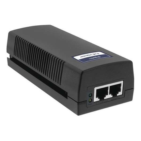 PoE Injector, Camera Inputs 1, Black