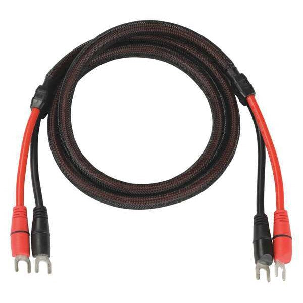 Test Leads, Red/Black, 60A, 78 in. L