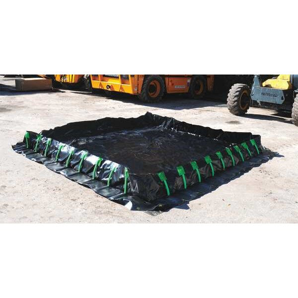 Stake Wall Containment Berm, 179gal