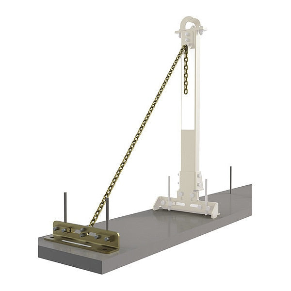 SecuraSpan Rebar/Shear Stud HLL Tie-Back Base with Chain