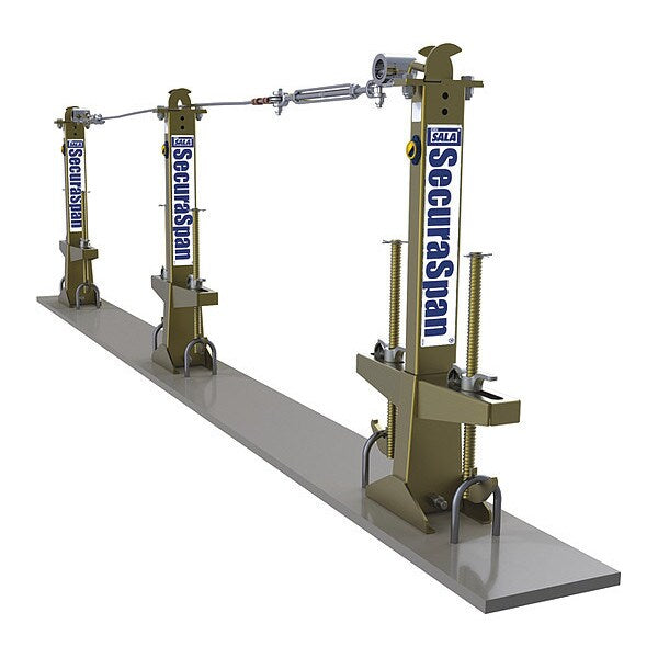 SecuraSpan Loop Rebar Horizontal Lifeline System