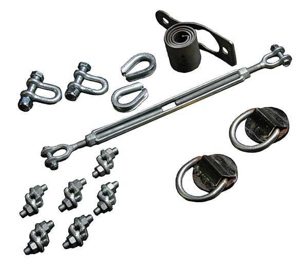 Lifeline Kit, 60 ft., Silver