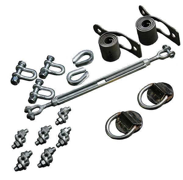 Lifeline Kit, 60 ft., Silver