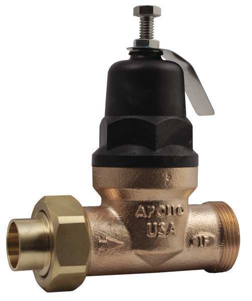 Water Pressure Reducing Valve, 1/2 In.