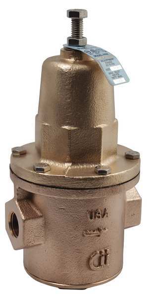 Water Pressure Reducing Valve, 3/4 In.
