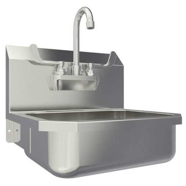 Hand Sink, 16 In. L, 15-1/4 In. W, 13 In. H