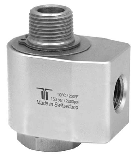 Rotary Union, WDG Swivel, NPTF xNPTM, 3/8In