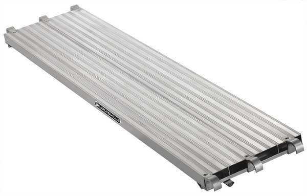Scaffolding Stage, 2in H x 8ft L, Aluminum