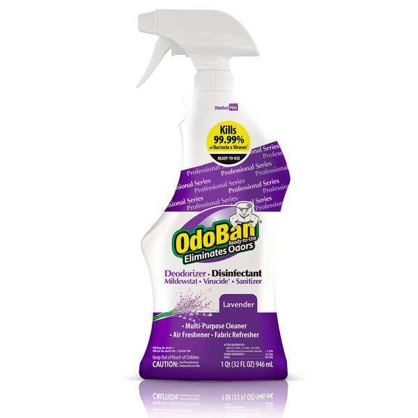 Odor Eliminator, 32 oz., Lavender, PK12