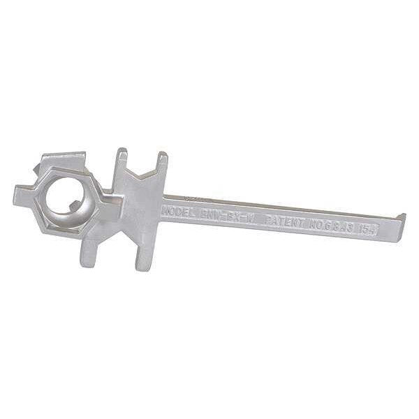 Drum Bung Wrench, Stainless Steel, 12