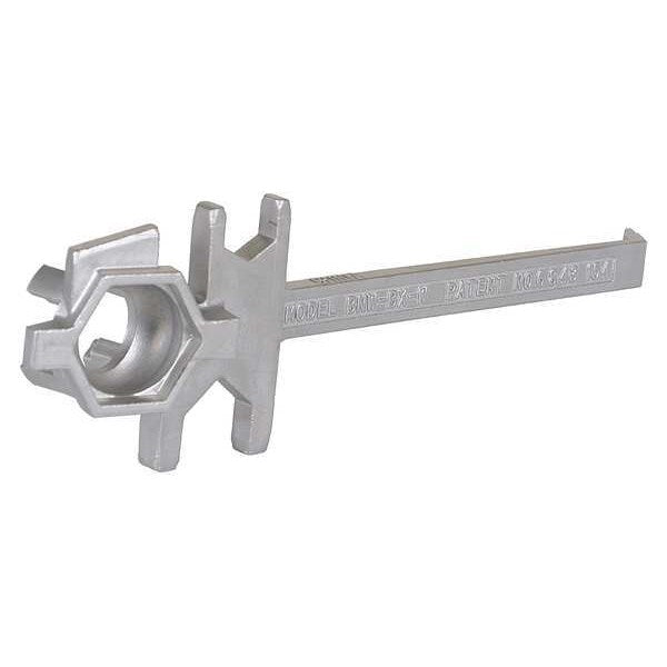 Drum Bung Wrench, Stainless Steel, 12