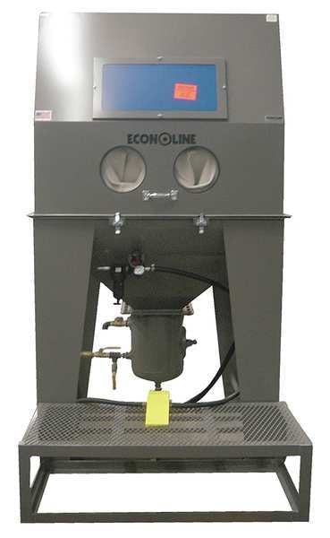 Abrasive Blast Cabinet, Pressure Feed