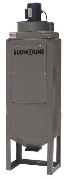 Dust Collector, 72inH x 20in D, 1 HP, 11.8A