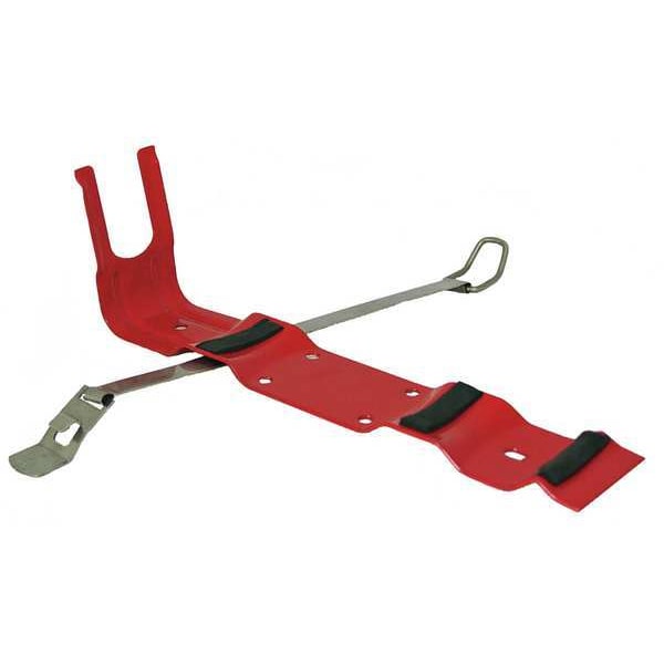 Vehicle Mount Bracket, Strap, Red