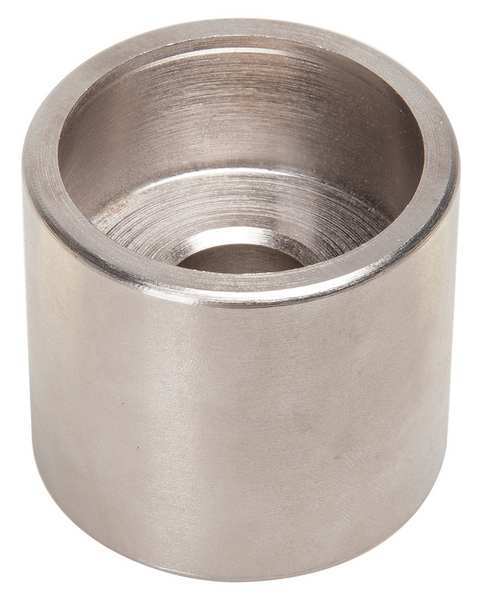 Knockout Die, Steel, No Thread, 1/1/4 in