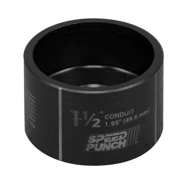 Conduit Die, Steel, No Thread, 1-1/2 in