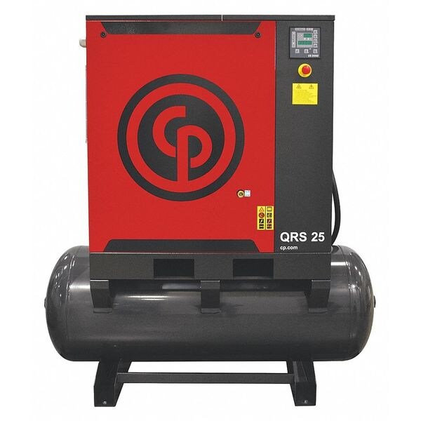 Rotary Screw Air Compressor, 25HP, 3Ph