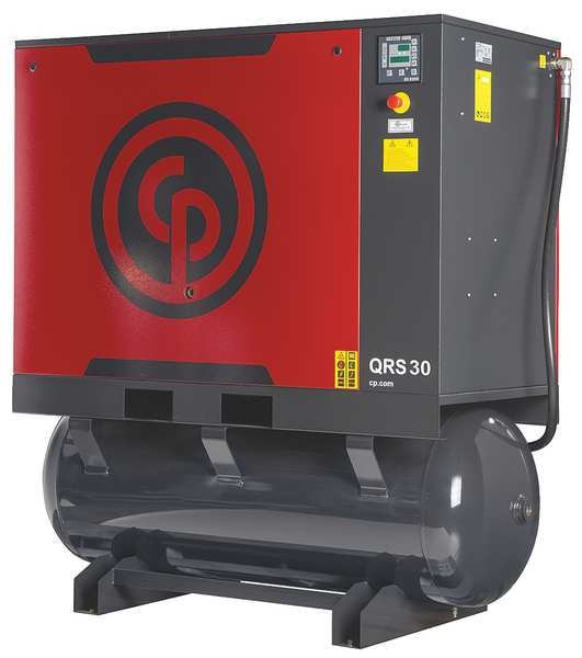 Rotary Screw Air Compressor w/Air Dryer