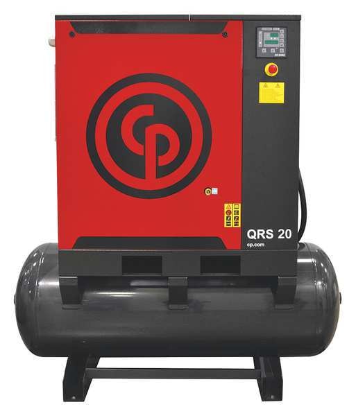 Rotary Screw Air Compressor, 20HP, 3Ph