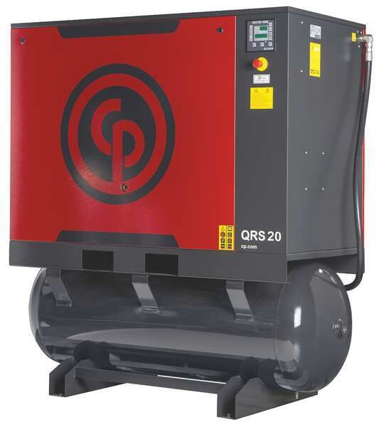 Rotary Screw Air Compressor w/Air Dryer