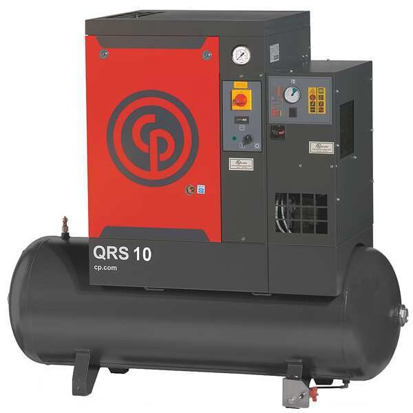 Rotary Screw Air Compressor w/Air Dryer