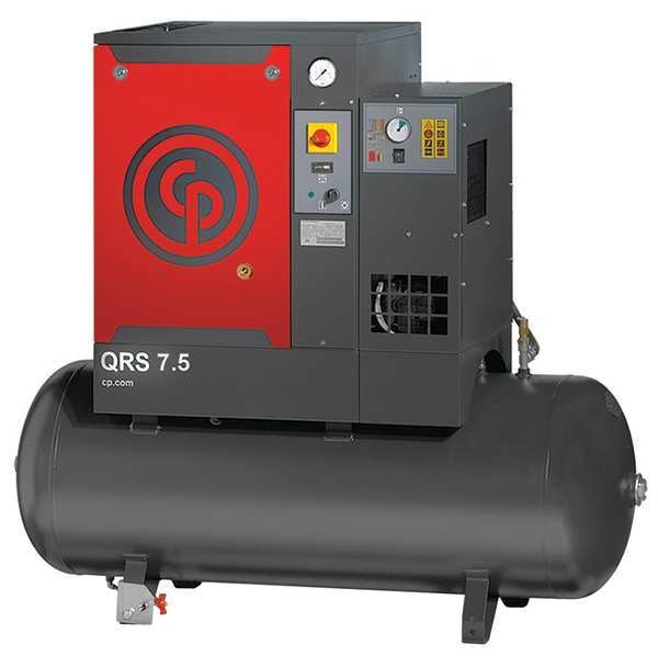 Rotary Screw Air Compressor w/Air Dryer