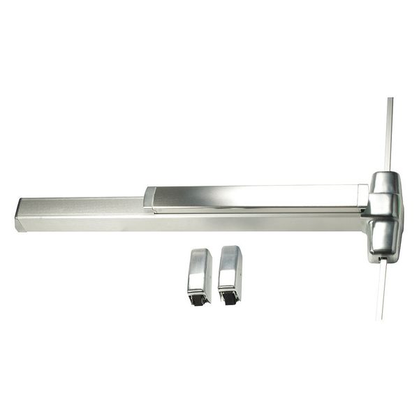 Rim, Heavy, Satin Chrome, Fits 4-3/4inW