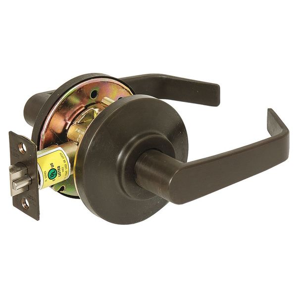 Lever Lockset, Mechanical, Passage, Grd. 2