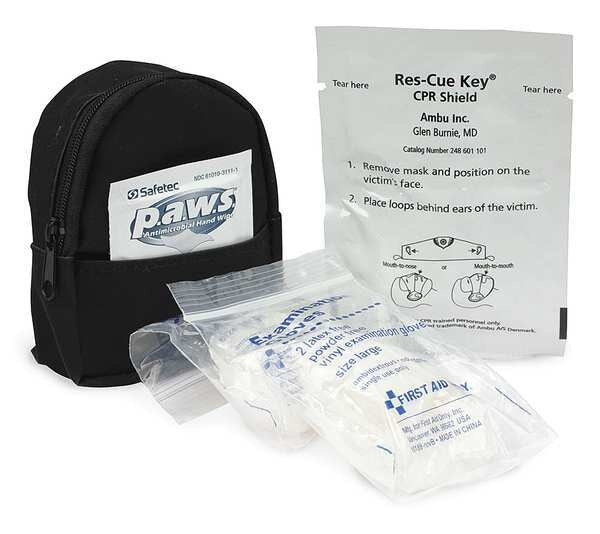CPR Faceshield, 4 Components, 3-1/2 in. L