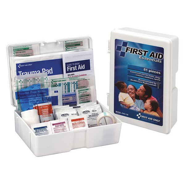 Bulk First Aid kit, Plastic, 25 Person