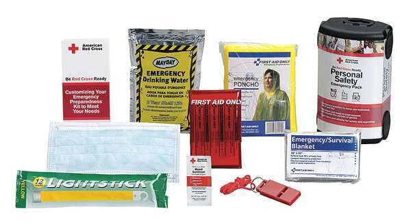 First Aid Kit, Plastic, 25 Pieces