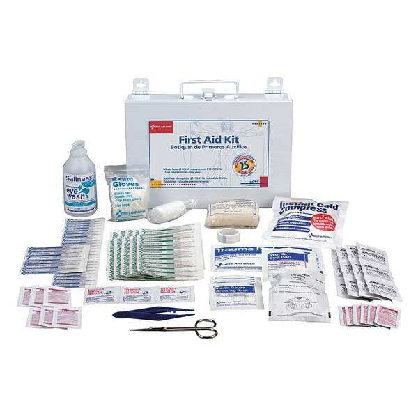 Bulk First Aid kit, Plastic, 25 Person