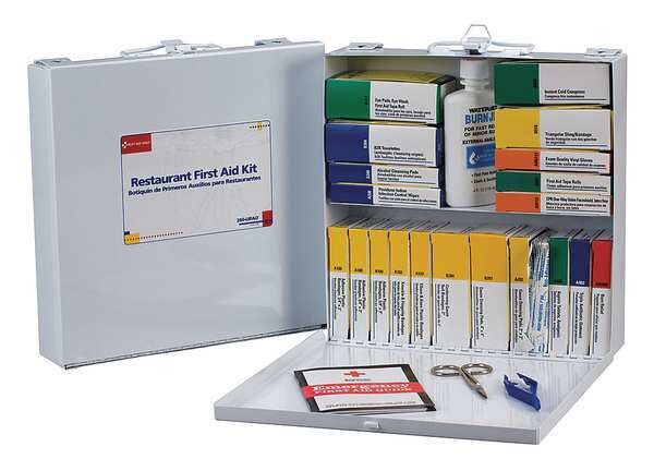Bulk First Aid kit, Metal, 75 Person