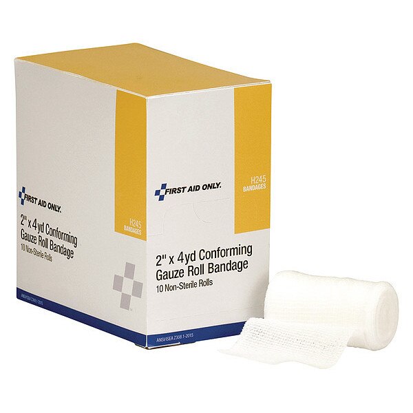 Gauze Roll, Sterile, White, 2 in. W