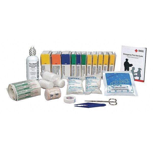 Bulk First Aid Kit Refill, Cardboard, 50 Person