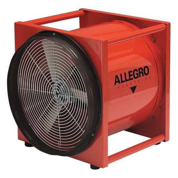 Confined Space Blower, 26 in. Dia, 2 HP
