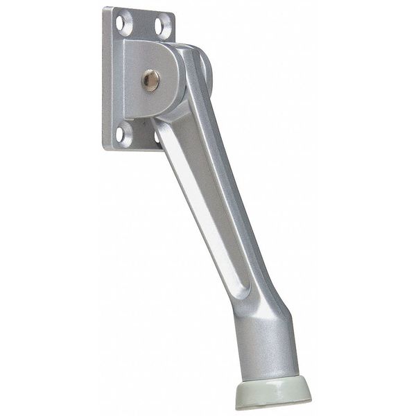 Lever Door Holder, Cast Zinc, Sliver, 5