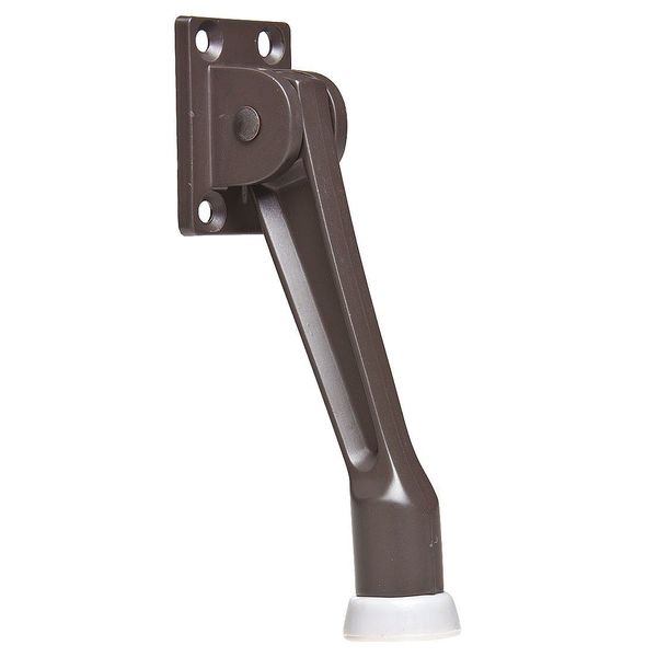 Lever Door Holder, Cast Zinc, Brown, 5